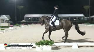 Felicitas Hendricks Wins the AGDF CDIW FEI World Cup Freestyle [upl. by Devad829]