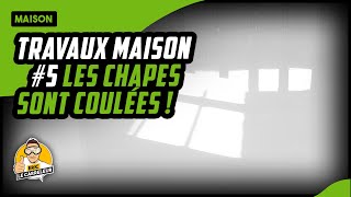 Je construis ma maison 5 les chapes sont coulées [upl. by Ahsienot]