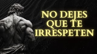 10 Lecciones Estoicas para Manejar la Falta de Respeto Debes Verlo  Estoicismo [upl. by Nwahsan]