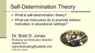 SelfDetermination Theory v1  updated here httpswwwyoutubecomwatchvMIXTxMGk2wk [upl. by Ainimreh]