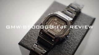 究極のGショック、降臨。CASIO GSHOCK GMWB5000GD1JF ジーショック35周年で5000シリーズ初のフルメタル仕様を開封【カシオ腕時計】 [upl. by Eustace694]