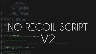 NoRecoilScript V2 R6S Fortnite COD LUA ⚡ [upl. by Nordna]