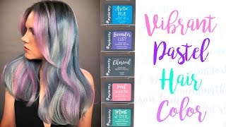 Vibrant Pastel Hair Color [upl. by Norty]