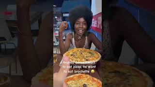 African Girl Invites Me to Eat Pizza in Madagascar 😂🇲🇬 shorts [upl. by Bloomer457]