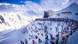 DER WEISSE RAUSCH 2023  NEUE PERSPEKTIVE auf Wunsch mit Blick nach Hinten ins Feld  Extreme Ski [upl. by Rolyks355]