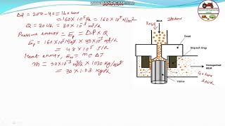 Homogenization of Milk amp Temperature Change GATE 2013 Q32 [upl. by Sset]