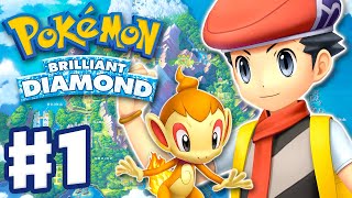 Pokemon Brilliant Diamond and Shining Pearl  Gameplay Walkthrough Part 1  Sinnoh Region Intro [upl. by Brunelle]