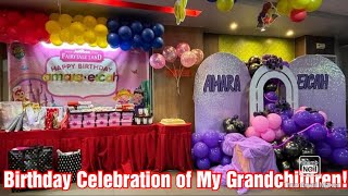 Birthday Party of My Grandchildren BRIGUERA VLOGZ [upl. by Undis]