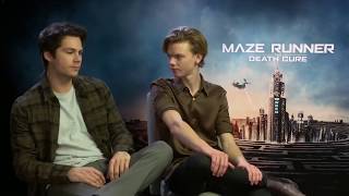 VOSTFR Funny amp serious talk  Dylan OBrien amp Thomas BrodieSangster  Maze Runner The Death Cure [upl. by Coady]