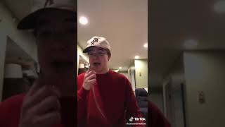 TikTok  Guy plays Say So by Doja Cat on talkbox carsonsmelliot [upl. by Ahsenwahs927]