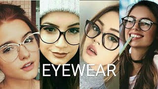 How To Style Glasses For Women  Eyewear Trends 2019Style for Every Girls [upl. by Notloc73]