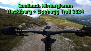 Saalbach Hinterglemm Hacklberg und Buchegg Trail 2024 [upl. by Rehsa180]