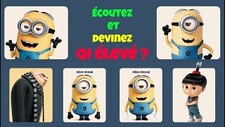 Devinez la voix  Film Moi moche et méchant 4 🔥 Gru Kevin Stuart Poppy Mega Minions [upl. by Analli]