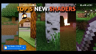 TOP 8 Best Shaders Minecraft pe 120top 5 Best Shaders render dragon 🐲 [upl. by Colvin853]