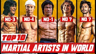 Top 10 Martial Artists In The World 2021 Bruce Lee Tiger Shroff Vidyut Jamwal Jackie Chan Jetle [upl. by Anayia990]