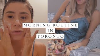 GRWM  My Morning Routine in Toronto Canada  Winter Skincare [upl. by Killoran754]