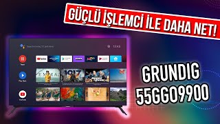 Grundig 55GGO9900 55quot 139 Ekran 4K UHD TV Detaylı İnceleme [upl. by Wieche]