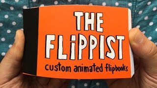 The Flippist custom handdrawn animated flipbooks [upl. by Neve873]