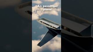 The First AI Passenger Plane shorts technology trending ai [upl. by Busby]