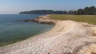 Rovinj beaches PORTON BIONDI [upl. by Inat]