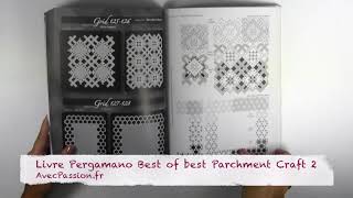 Livre Pergamano Best of best Parchment Craft collection 2 [upl. by Glenda873]