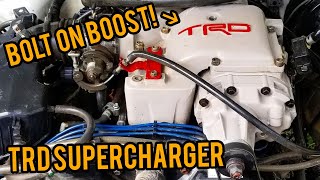 TRD Superchargers are AWESOME [upl. by Anecusa]