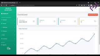 Sales and Inventory Management System in PHP MySQL CodeIgniter with Source Code  CodeAstro [upl. by Aynna]