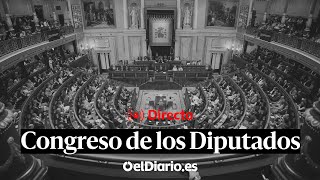 🔴 DIRECTO  Pleno en el CONGRESO de los Diputados [upl. by Darcie]