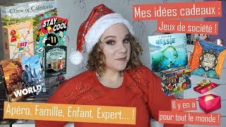 Idées cadeaux jeux de société  Ma séléction pour tout le monde [upl. by Ultan]