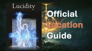 How to get Lucidity  Elden Ring [upl. by Cartwell673]