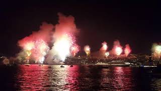 New Year Fireworks MadeiraFunchal 200172018 [upl. by Rahel914]