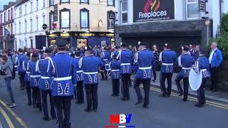 Pomeroy True Blues Flute Band P4  Portadown True Blues Flute Band Parade 2019 [upl. by Yecaw]