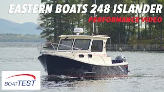 Eastern Boats 248 Islander 2021  Test Video by BoatTESTcom [upl. by Luther]