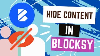 How to hide content from certain users in Blocksy [upl. by Mason908]