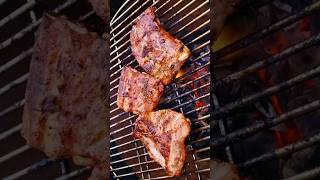 Grillowane Żeberka Bardzo Prosty Sposób food cooking keto bbq grill [upl. by Edva]