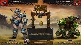 Angry Joe vs The Completionist  BloodBowl Week 1 [upl. by Lantha]