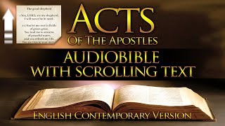 Holy Bible ACTS OF THE APOSTLES  Contemporary English FULL With Text [upl. by Huckaby436]