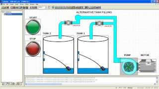 Fill Tank Visualisation in CodeSys V23 [upl. by Nibram83]