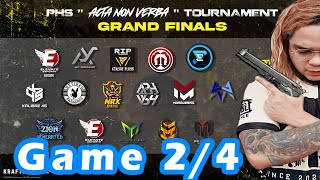 ACTA NON VERBA TOURNAMENT GRAND FINALS  Game 24 [upl. by Adniroc]