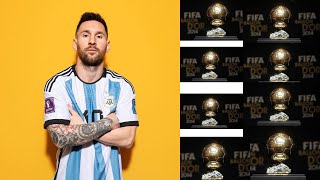 ¿Merece Messi sus 8 balones de oro 🤔 [upl. by Rabma]