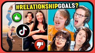 YouTube Couples React To 10 VIRAL RelationshipGoals Video Compilation [upl. by Salokcin]