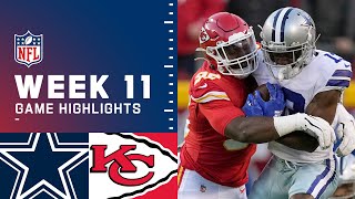 Cowboys vs Chiefs Week 11 Highlights  NFL 2021 [upl. by Moyna]