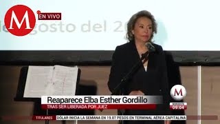 Mensaje de Elba Esther Gordillo quotla Reforma Educativa se derrumbóquot [upl. by Lubeck]