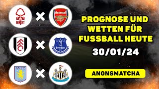 Fussball Tipps Prognose Vorhersage amp Wetten zum 3001 Nottingham  Arsenal  Aston Villa Newcastle [upl. by Bobker]