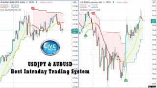 USDJPY amp AUDUSD M5 Scalping System Live Forex Signals 247  Best Forex Trading System For Intraday [upl. by Ferriter]