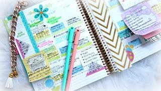 How To Organize and Decorate Your Planner [upl. by Helbon]