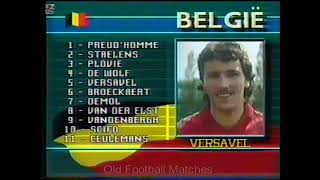 1990 Friendly  Belgium v East Germany [upl. by Siraval394]