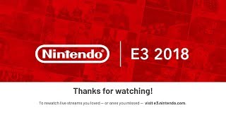 Nintendo  E3 2018 Day 3 [upl. by Harmaning]