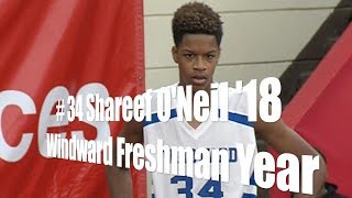 Shareef O’Neal ‘18 Windward Freshman UA Holiday Classic [upl. by Herriott]