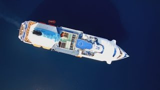 Celestyal Cruise by Drone  Κρουαζιέρα στο Αιγαίο από ψηλά [upl. by Harbert]